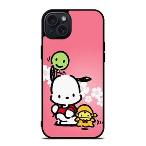 POCHACCO SANRIO PINK iPhone 15 Plus Case Cover POCHACCO SANRIO PINK iPhone 15 Plus Case Cover
