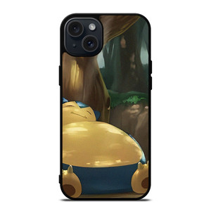 POKEMON SLEEP SNORLAX iPhone 15 Plus Case Cover POKEMON SLEEP SNORLAX iPhone 15 Plus Case Cover