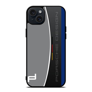 PORSCHE DESIGN CARBON LOGO  iPhone 15 Plus Case Cover