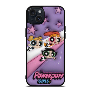 POWERPUFF GIRLS 3D ART iPhone 15 Plus Case Cover POWERPUFF GIRLS 3D ART iPhone 15 Plus Case Cover