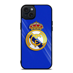 REAL MADRID CF FOOTBALL EMBLEM  iPhone 15 Plus Case Cover
