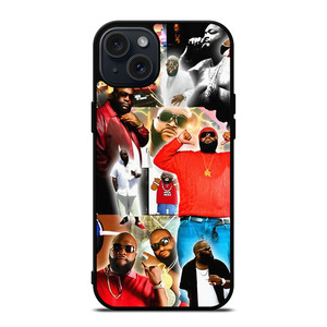 RICK ROSS RAPPER COLLAGE iPhone 15 Plus Case Cover RICK ROSS RAPPER COLLAGE iPhone 15 Plus Case Cover