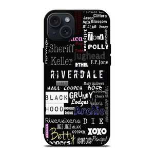 RIVERDALE MOVIES COLLAGE iPhone 15 Plus Case Cover RIVERDALE MOVIES COLLAGE iPhone 15 Plus Case Cover