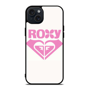 ROXY WHITE LOGO iPhone 15 Plus Case Cover ROXY WHITE LOGO iPhone 15 Plus Case Cover