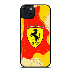 SCUDERIA FERRARI AESTHETIC LOGO  iPhone 15 Plus Case Cover