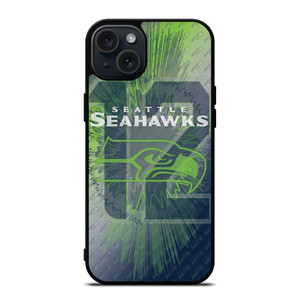 SEATTLE SEAHAWKS FOOTBALL 12 MAN LOGO iPhone 15 Plus Case Cover SEATTLE SEAHAWKS FOOTBALL 12 MAN LOGO iPhone 15 Plus Case Cover