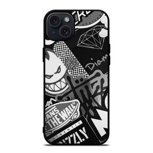 SKATEBOARD BRAND LOGO COLLECTION iPhone 15 Plus Case Cover SKATEBOARD BRAND LOGO COLLECTION iPhone 15 Plus Case Cover