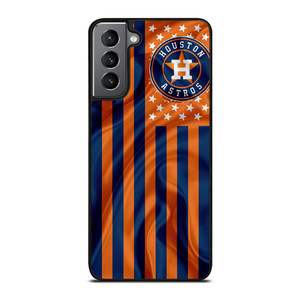 HOUSTON ASTROS MLB USA FLAG Samsung Galaxy S21 Plus Case Cover HOUSTON ASTROS MLB USA FLAG Samsung Galaxy S21 Plus Case Cover