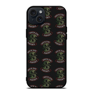 SOUTH SIDE SERPENTS RIVERDALE PATTERN  iPhone 15 Plus Case Cover