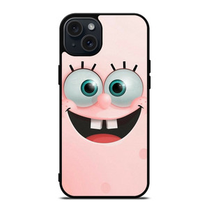 SPONGEBOB SQUAREPANTS CARTOON PINK  iPhone 15 Plus Case Cover