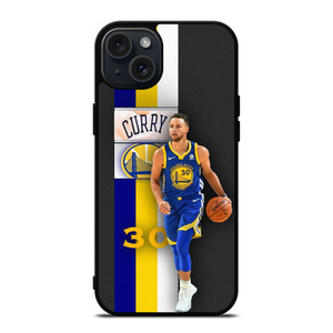 STEPHEN CURRY GOLDEN STATE WARRIORS STRIPE iPhone 15 Plus Case Cover STEPHEN CURRY GOLDEN STATE WARRIORS STRIPE iPhone 15 Plus Case Cover