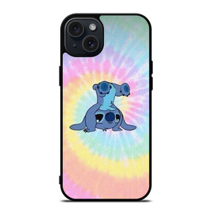 STITCH FLIPPED CUTE TIE DIE  iPhone 15 Plus Case Cover