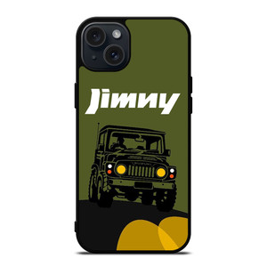 SUZUKI JIMNY ILLUSTRATION LOGO iPhone 15 Plus Case Cover SUZUKI JIMNY ILLUSTRATION LOGO iPhone 15 Plus Case Cover
