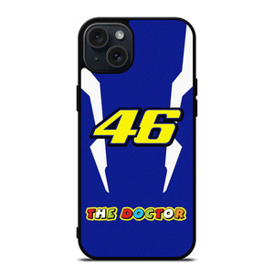 THE DOCTOR VALENTINO ROSSI 46 LIVERY iPhone 15 Plus Case Cover THE DOCTOR VALENTINO ROSSI 46 LIVERY iPhone 15 Plus Case Cover