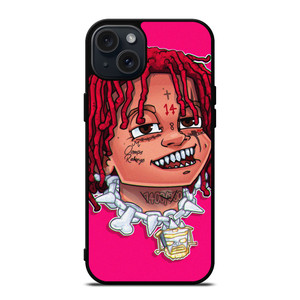 TRIPPIE RED CARTOON RAPPER iPhone 15 Plus Case Cover TRIPPIE RED CARTOON RAPPER iPhone 15 Plus Case Cover