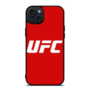 UFC FIGHTING RED LOGO  iPhone 15 Plus Case Cover