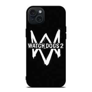 WATCH DOGS 2 GAMES LOGO  iPhone 15 Plus Case Cover WATCH DOGS 2 GAMES LOGO  iPhone 15 Plus Case Cover
