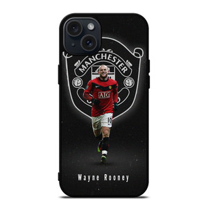 WAYNE ROONEY MANCHESTER UNITED FC  iPhone 15 Plus Case Cover WAYNE ROONEY MANCHESTER UNITED FC  iPhone 15 Plus Case Cover