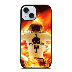 ACE ONE PIECE ANIME iPhone 15 Case Cover