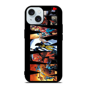 ALL MARVEL CAST LOGO iPhone 15 Case Cover ALL MARVEL CAST LOGO iPhone 15 Case Cover
