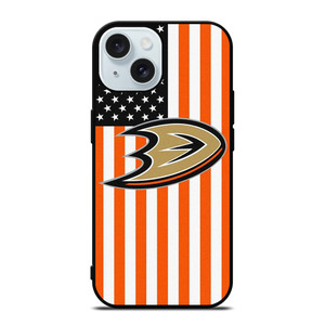 ANAHEIM DUCKS USA FLAG iPhone 15 Case Cover ANAHEIM DUCKS USA FLAG iPhone 15 Case Cover