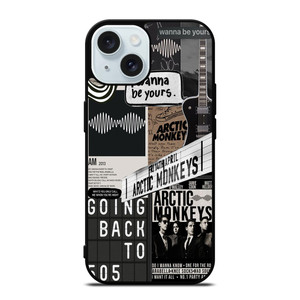 ARCTIC MONKEY ALBUM COLLECTION iPhone 15 Case Cover ARCTIC MONKEY ALBUM COLLECTION iPhone 15 Case Cover