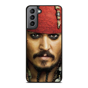 JACK SPARROW FACE PIRATES OF THE CARIBBEAN  Samsung Galaxy S21 Plus Case Cover