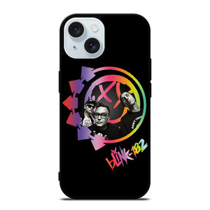 BLINK 182 ROCK BAND MEMBERS LOGO iPhone 15 Case Cover BLINK 182 ROCK BAND MEMBERS LOGO iPhone 15 Case Cover