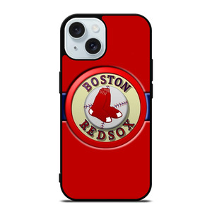 BOSTON RED SOX RED EMBLEM iPhone 15 Case Cover