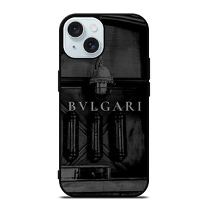 BUGARI BLACK WHITE iPhone 15 Case Cover BUGARI BLACK WHITE iPhone 15 Case Cover