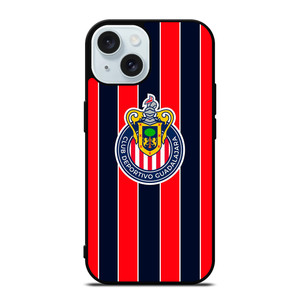 CHIVAS GUADALAJARA AWAY KIT 2023 iPhone 15 Case Cover