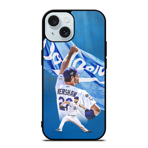 CLAYTON KERSHAW LA LOS ANGELES DODGERS MLB iPhone 15 Case Cover CLAYTON KERSHAW LA LOS ANGELES DODGERS MLB iPhone 15 Case Cover