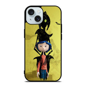CORALINE HORROR CARTOON iPhone 15 Case Cover CORALINE HORROR CARTOON iPhone 15 Case Cover