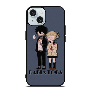 DABI X TOGA MY HERO ACADEMIA iPhone 15 Case Cover DABI X TOGA MY HERO ACADEMIA iPhone 15 Case Cover