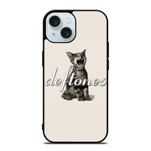 DEFTONES BAND CAT SYMBOL iPhone 15 Case Cover DEFTONES BAND CAT SYMBOL iPhone 15 Case Cover