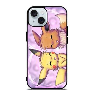 EEVEE PIKACHU POKEMON GAMES iPhone 15 Case Cover