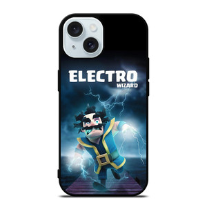 ELECTRO WIZARD CLASH ROYALE GAMES iPhone 15 Case Cover ELECTRO WIZARD CLASH ROYALE GAMES iPhone 15 Case Cover