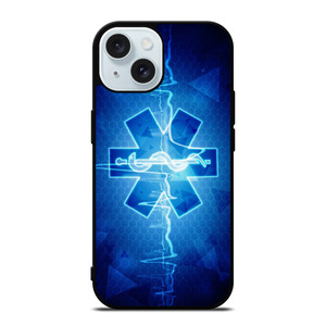 EMT EMS REGISTERED PARAMEDIC LOGO 2 iPhone 15 Case Cover