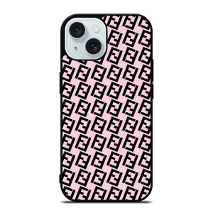 FENDI ROMA PINK iPhone 15 Case Cover