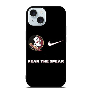 FLORIDA STATE FEAR THE SPEAR NIKE LOGO iPhone 15 Case Cover FLORIDA STATE FEAR THE SPEAR NIKE LOGO iPhone 15 Case Cover