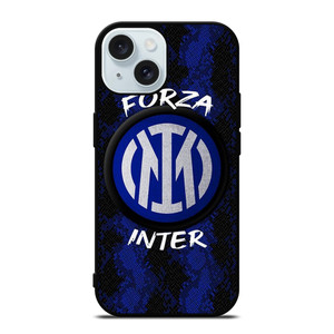 FORZA INTER MILAN EMBLEM iPhone 15 Case Cover FORZA INTER MILAN EMBLEM iPhone 15 Case Cover