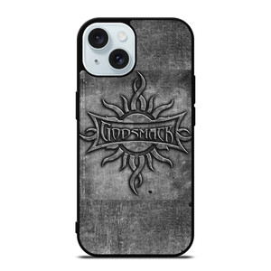 GODSMACK BAND METAL EMBLEM iPhone 15 Case Cover GODSMACK BAND METAL EMBLEM iPhone 15 Case Cover