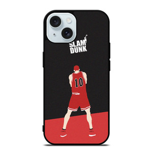 HANAMICHI SAKURAGI SLAM DUNK iPhone 15 Case Cover HANAMICHI SAKURAGI SLAM DUNK iPhone 15 Case Cover