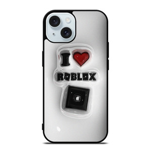 I LOVE ROBLOX 3D ART iPhone 15 Case Cover I LOVE ROBLOX 3D ART iPhone 15 Case Cover
