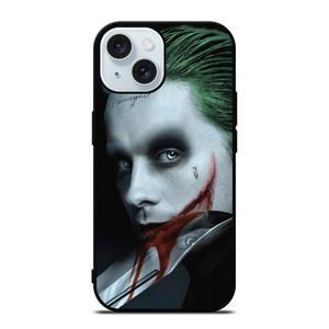 JOKER JARED LETO SCARY KNIFE iPhone 15 Case Cover