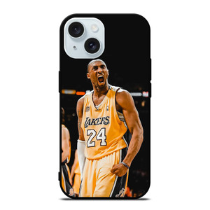 KOBE BRYANT LA LAKERS 24 NBA iPhone 15 Case Cover KOBE BRYANT LA LAKERS 24 NBA iPhone 15 Case Cover