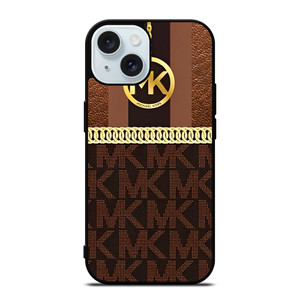 MICHAEL KORS LEATHER PATTERN iPhone 15 Case Cover MICHAEL KORS LEATHER PATTERN iPhone 15 Case Cover