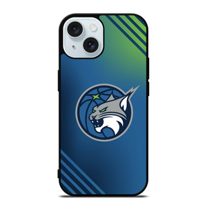 MINNESOTA WOMEN NBA LOGO iPhone 15 Case Cover MINNESOTA WOMEN NBA LOGO iPhone 15 Case Cover