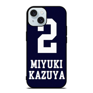 MIYUKI KAZUYA DIAMOND NO ACE BASEBALL iPhone 15 Case Cover