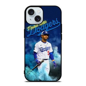 MOOKIE BETTS LOS ANGELES DODGERS iPhone 15 Case Cover MOOKIE BETTS LOS ANGELES DODGERS iPhone 15 Case Cover